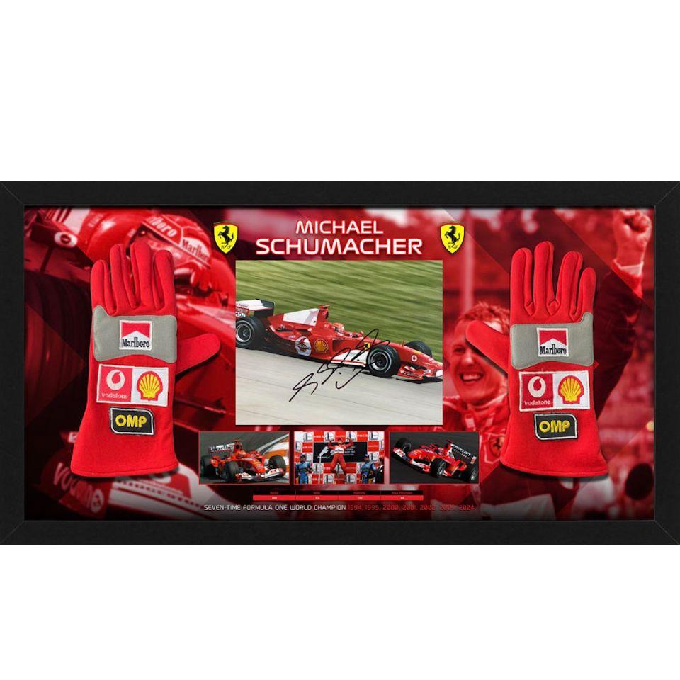ミハエル・シューマッハ【直筆サイン入り】F1世界チャンピオン7回獲得