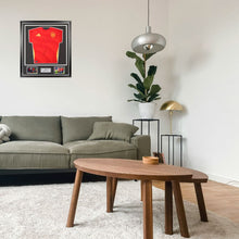 画像をギャラリービューアに読み込む, ラミン・ヤマル 【直筆サイン入り 】スペイン代表 2024-25 ホームユニホーム(フレーム入り)