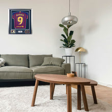 画像をギャラリービューアに読み込む, ルイス・スアレス【直筆サイン入り】2018-2019FCバルセロナホームユニホーム(フレーム入り)