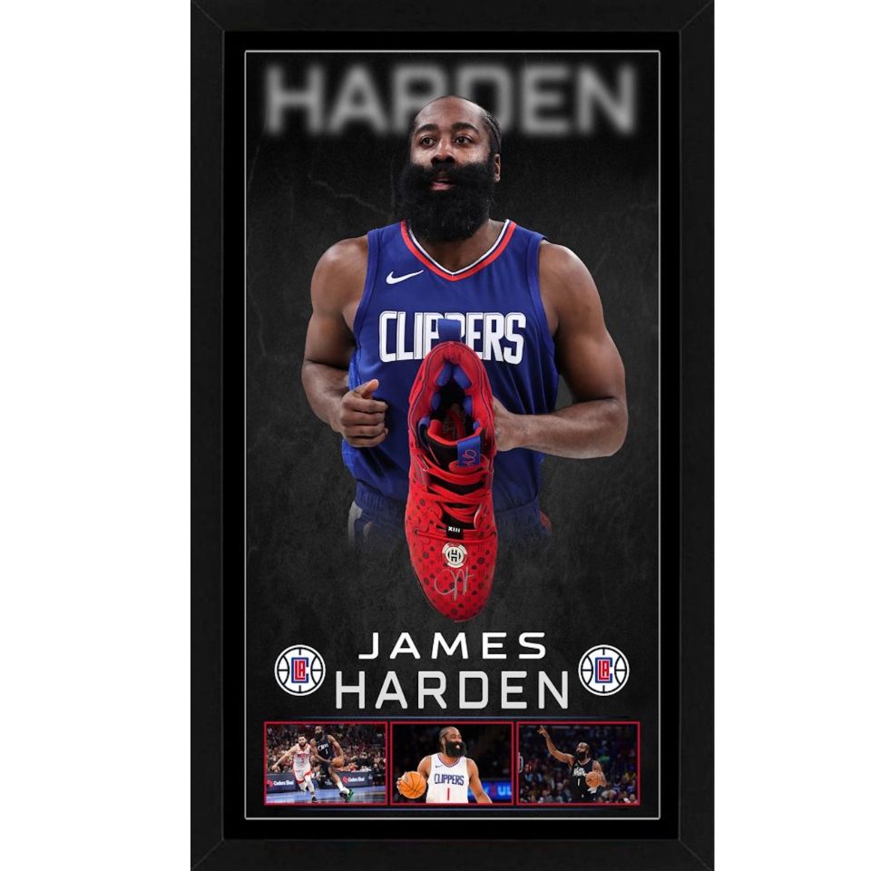 NBAジェームズ・ハーデン直筆サイン入りワイン　バスケ ジェームズ・ハーデン【直筆サイン入り】 ロサンゼルス・クリッパーズ