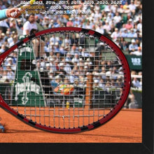 画像をギャラリービューアに読み込む, 【直筆サイン入り】ラファエル・ナダル テニスラケット(フレーム入り)