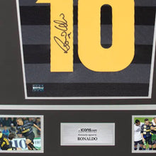 画像をギャラリービューアに読み込む, フェノメノロナウド【直筆サイン入り】 インテル 1998 UEFAカップ決勝ユニフォーム (クラシックフレーム額装)