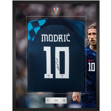 画像をギャラリービューアに読み込む, ルカ・モドリッチ【直筆サイン入り】クロアチア代表アウェイユニホーム2022-23