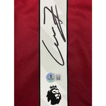 画像をギャラリービューアに読み込む, アレハンドロ・ガルナチョ【直筆サイン入り】 マンチェスター・ユナイテッドホームユニホーム(フレーム入り)