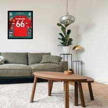 画像をギャラリービューアに読み込む, アレクサンダー=アーノルド【直筆サイン入り】リバプールホームユニホーム(フレーム入り)