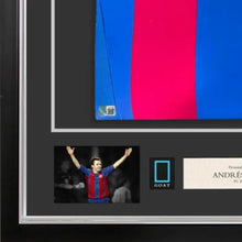 画像をギャラリービューアに読み込む, アンドレス・イニエスタ【直筆サイン】2002-03FCバルセロナユニホーム(フレーム入り)