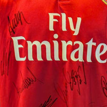 画像をギャラリービューアに読み込む, =残り1点=【ヴェンゲルラストシーズン】アーセナル 17-18 監督&主力15選手 直筆サイン入り ユニフォーム(フレームなし)