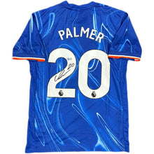 画像をギャラリービューアに読み込む, =残り1点= コール・パーマー【直筆サイン入り】チェルシーホームユニホーム(フレーム入り)