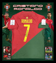画像をギャラリービューアに読み込む, 【直筆サイン入り】ロナウド ポルトガル代表ユニフォームの販売