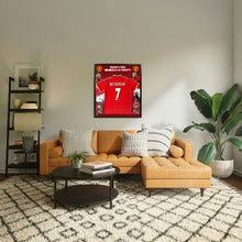 画像をギャラリービューアに読み込む, 【直筆サイン入り】ベッカムのマンU ユニフォームを販売