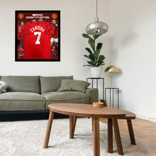 画像をギャラリービューアに読み込む, =残り1点= エリック・カントナ【直筆サイン入り】マンチェスター・ユナイテッドホームユニホーム(フレーム入り)