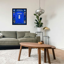 画像をギャラリービューアに読み込む, =残り1点= フランク・ランパード【直筆サイン入り】チェルシーホームユニホーム(フレーム入り)