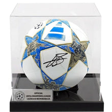 画像をギャラリービューアに読み込む, ガレス・ベイル【直筆サイン入り】UEFAチャンピオンズリーグ公式サッカーボール(ケース入り)
