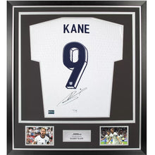 画像をギャラリービューアに読み込む, ハリー・ケイン【直筆サイン入り】イングランド代表2024ホームユニホーム(フレーム入り)