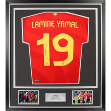画像をギャラリービューアに読み込む, ラミン・ヤマル【直筆サイン入り】2024-25 スペイン代表ユニフォーム