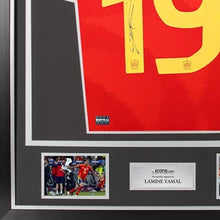 画像をギャラリービューアに読み込む, ラミン・ヤマル【直筆サイン入り】2024-25 スペイン代表ユニフォーム