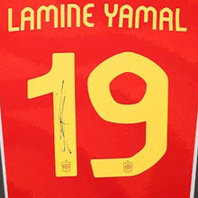 画像をギャラリービューアに読み込む, ラミン・ヤマル【直筆サイン入り】2024-25 スペイン代表ユニフォーム