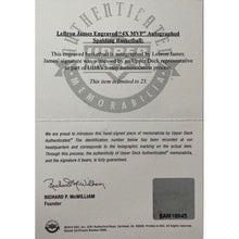 画像をギャラリービューアに読み込む, 【直筆サイン入り】レブロン・ジェームズ 直筆サイン入りボール