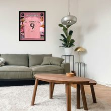 画像をギャラリービューアに読み込む, =残り1点= ルイス・スアレス【直筆サイン入り】インテル・マイアミCFホームユニホーム(フレーム入り)