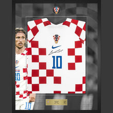 画像をギャラリービューアに読み込む, ルカ・モドリッチ【直筆サイン入り】クロアチア代表ユニホーム2022-23