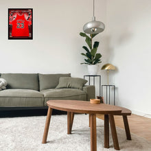 画像をギャラリービューアに読み込む, 【直筆サイン入り】マイケルジョーダン 額入り Mitchell & Ness ユニフォーム ※アッパーデック証明