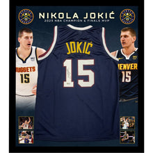 画像をギャラリービューアに読み込む, =残り1点= 二コラ・ヨキッチ【直筆サイン入り】デンバー・ナゲッツユニホーム(フレーム入り)