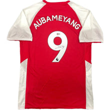 画像をギャラリービューアに読み込む, =残り1点=ピエール・オーバメヤン【直筆サイン入り】アーセナルホームユニホーム(フレーム入り)