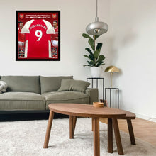 画像をギャラリービューアに読み込む, =残り1点=ピエール・オーバメヤン【直筆サイン入り】アーセナルホームユニホーム(フレーム入り)