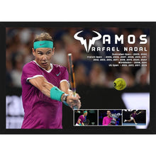 画像をギャラリービューアに読み込む, ラファエル・ナダル【直筆サイン入り】テニスボール(フレーム入り)