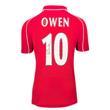 画像をギャラリービューアに読み込む, ロビー・ファウラー&マイケル・オーウェン【直筆サイン入り】リバプールユニホーム(フレーム入り)