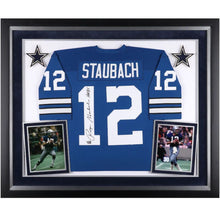 画像をギャラリービューアに読み込む, ロジャー・ストーバック【直筆サイン入り 】 ダラス・カウボーイズ オーセンティックユニフォーム HOF 85 (フレーム入り)