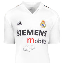 画像をギャラリービューアに読み込む, ロナウド【直筆サイン入り】2004-05レアル・マドリードホームユニホーム(フレームなし)