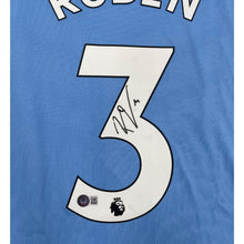 画像をギャラリービューアに読み込む, =残り1点= ルーベン・ディアス【直筆サイン入り】マンチェスター・シティホームユニホーム(フレーム入り)