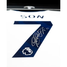 画像をギャラリービューアに読み込む, ソン・フンミン【直筆サイン入り】トッテナムホームユニホーム2024-25 (フレーム入り)