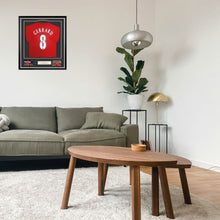 画像をギャラリービューアに読み込む, スティーブン・ジェラード【直筆サイン入り】2005リバプールホームユニホーム (フレーム入り)