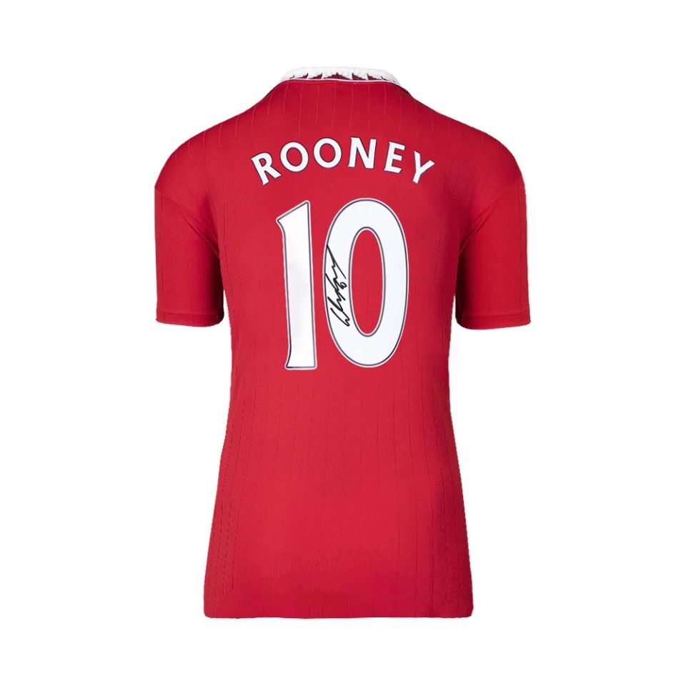 ウェイン・ルーニー【直筆サイン入り】マンチェスター