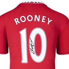 画像をギャラリービューアに読み込む, ウェイン・ルーニー【直筆サイン入り】マンチェスター・ユナイテッド2022-23ホームユニホーム(フレームなし)