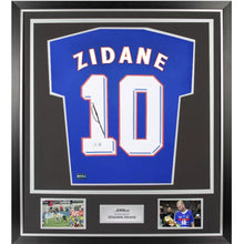 画像をギャラリービューアに読み込む, ジダン【直筆サイン入り】フランス代表2024ユニホーム(フレーム入り)