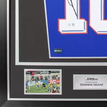 画像をギャラリービューアに読み込む, ジダン【直筆サイン入り】フランス代表2024ユニホーム(フレーム入り)