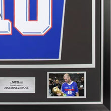 画像をギャラリービューアに読み込む, ジダン【直筆サイン入り】フランス代表2024ユニホーム(フレーム入り)