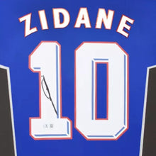画像をギャラリービューアに読み込む, ジダン【直筆サイン入り】フランス代表2024ユニホーム(フレーム入り)