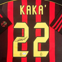 画像をギャラリービューアに読み込む, カカ【直筆サイン入り】2006-07ACミランホームユニホーム (フレーム入り)