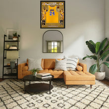 画像をギャラリービューアに読み込む, 【直筆サイン入り】コービー・ブライアント ロサンゼルス・レイカーズ ユニフォーム(額入り)