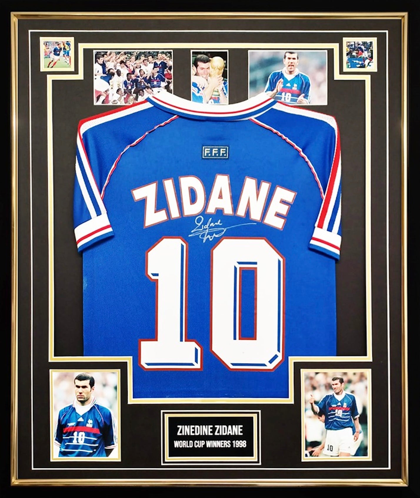 ZIDANE 1998 W杯フランス代表ホーム決勝版ジダン
