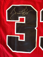 画像をギャラリービューアに読み込む, 【額入り】スコッティ・ピッペン 直筆サイン入りオーセンティックユニフォーム