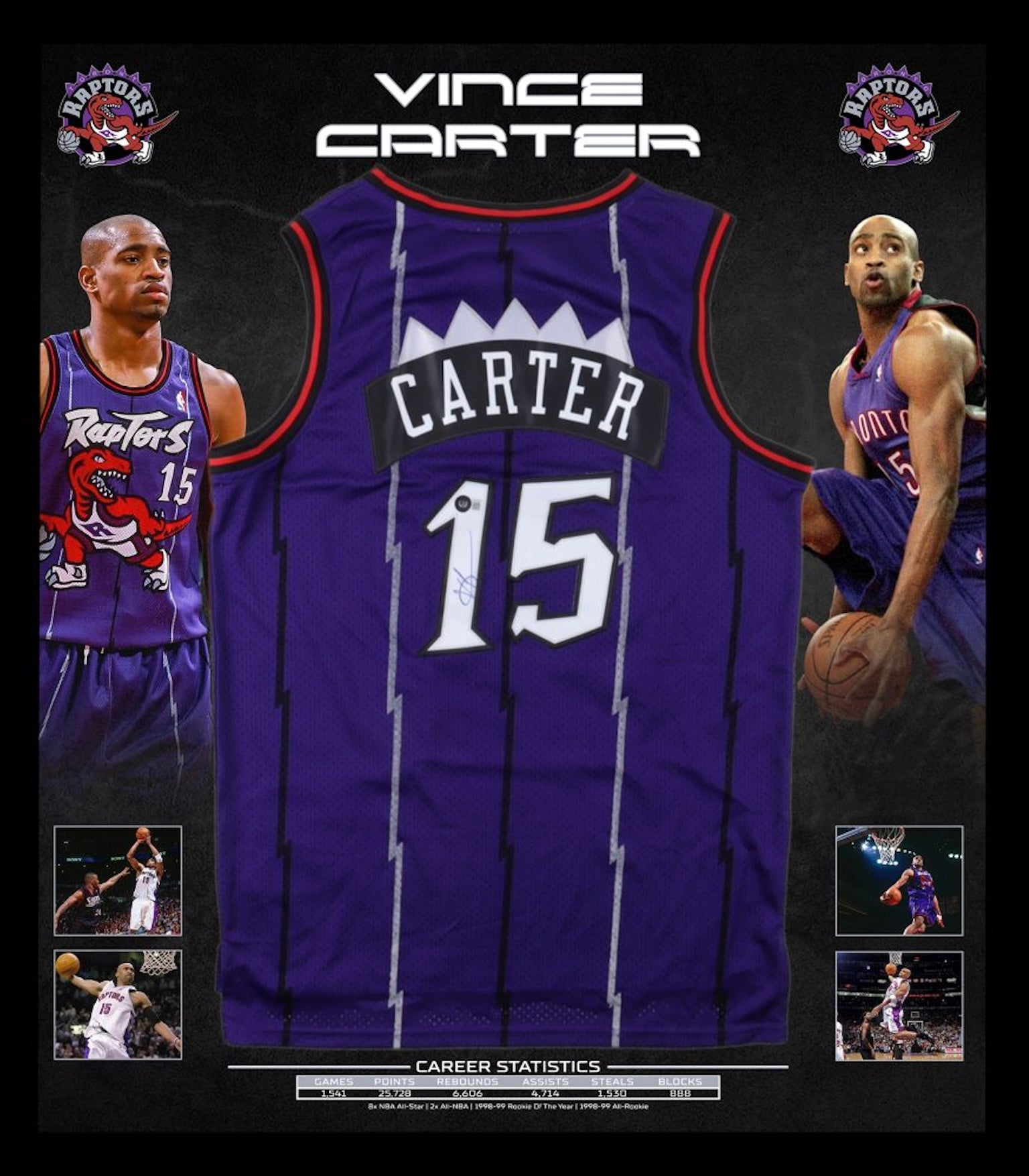 未使用品 NBA CARTER #15 ビンス・カーター ホークス ユニフォーム