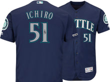 画像をギャラリービューアに読み込む, 【額入り】イチロー直筆サイン入り シアトル・マリナーズ オーセンティックユニフォーム