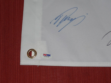 画像をギャラリービューアに読み込む, 松山英樹 石川遼 直筆サイン入り 2011ノーザントラストオープンピンフラッグ