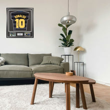 画像をギャラリービューアに読み込む, フェノメノロナウド【直筆サイン入り】 インテル 1998 UEFAカップ決勝ユニフォーム （クラシックフレーム額装）
