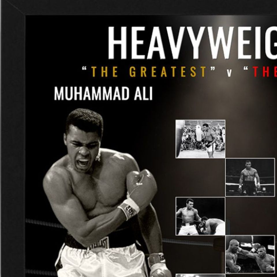 モハメド・アリ＆マイク・タイソン【直筆サイン入り】ボクシング